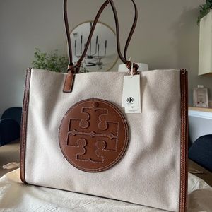 Tory Burch Ella Canvas Tote
